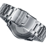 Stainless steel bracelet of VICEROY Mod. 401017-37 watch with quartz analog movement and chronograph function for gentlemen.