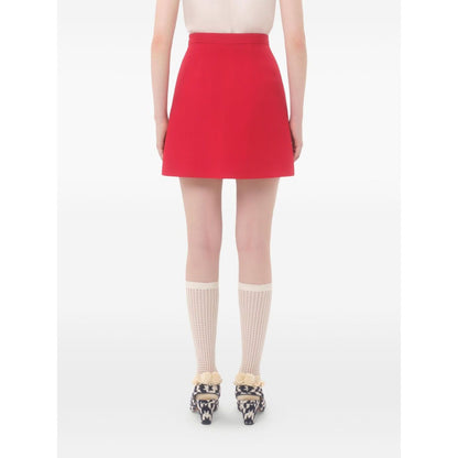 Valentino Crepe Couture Skirt