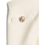 Valentino Valentino Skirts Ivory Skirts BRACH71CFA03-P25