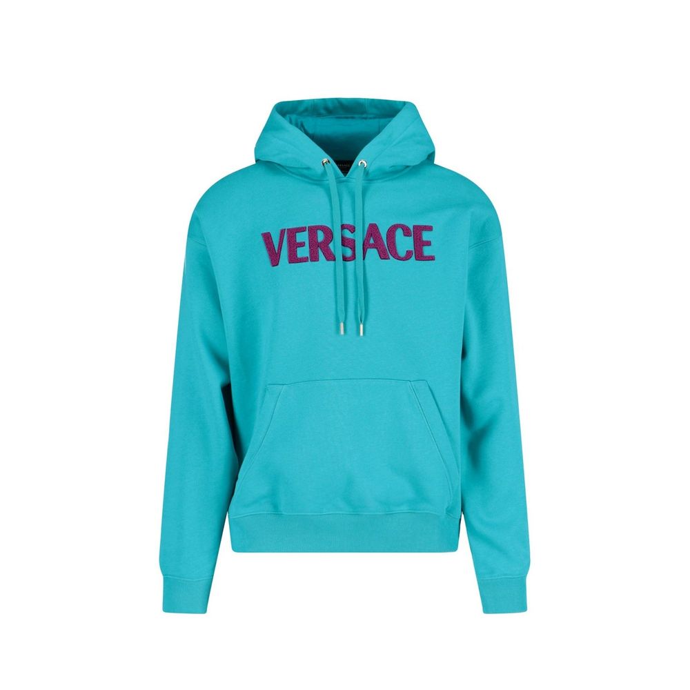 Versace Green Cotton Sweatshirt