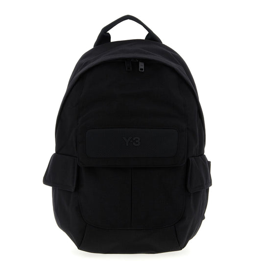 Y-3 Black Polyamide Backpack