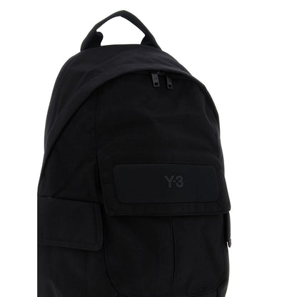 Y-3 Black Polyamide Backpack