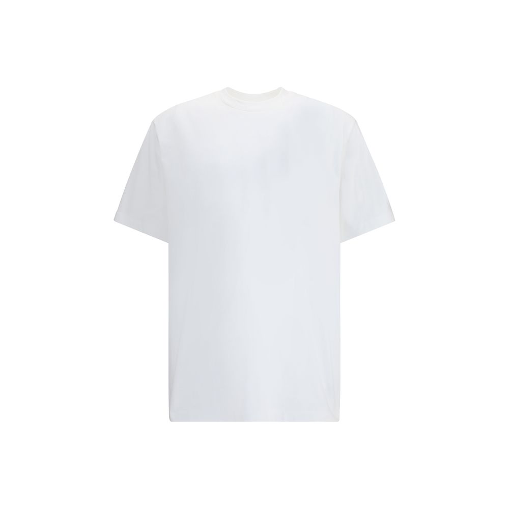 Y-3 White Cotton T-Shirt