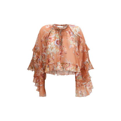 Zimmermann Multicolor Cotton Blouse1,1728,2,72470364320,Blouses - Shirts - Clothing,Clothing,Multicolor,New with tags,Shirts - Clothing,Women,Zimmermann