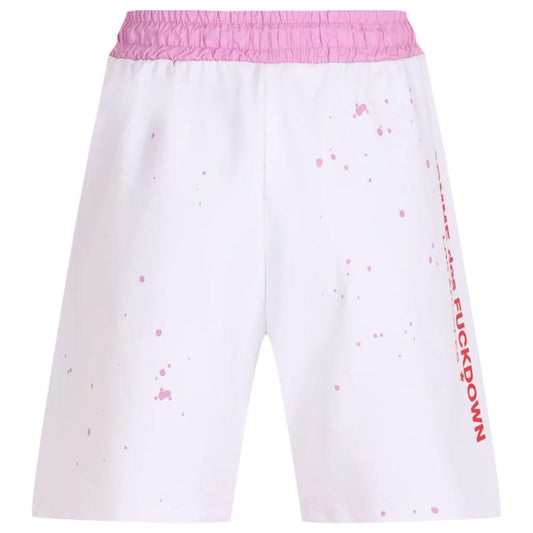 Comme Des Fuckdown White Cotton Short