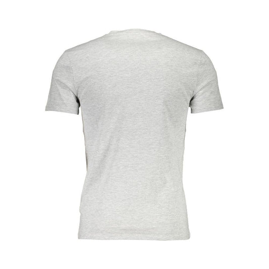 Guess Jeans Gray Cotton Men T-Shirt