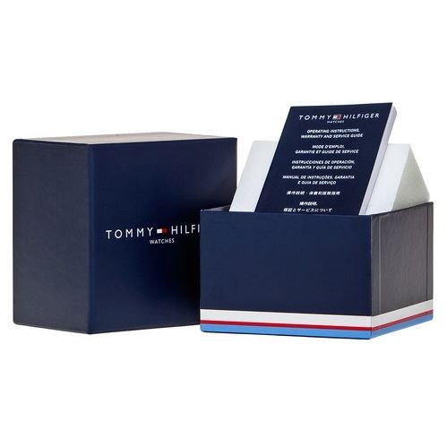 TOMMY HILFIGER MOD. PIPPA watch packaging and user manual display