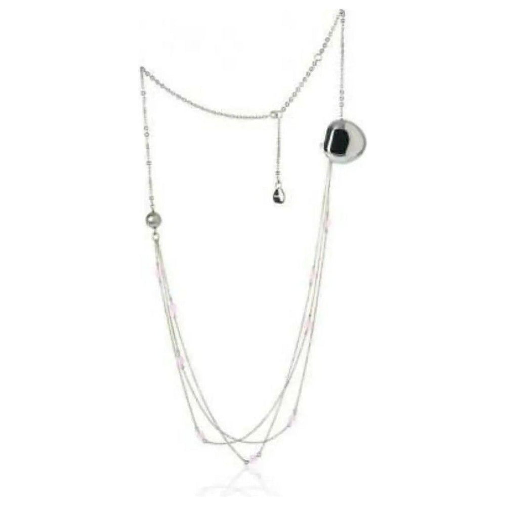 BREIL JEWELS BLOOM Collection Mod. CUORE - Agata / Pink Agathe 35cm TJ0835