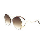 HICKMANN MOD. HI3094 A-GOLD SUNGLASSES & EYEWEAR ANA HICKMANN SUNGLASSES Light Gray