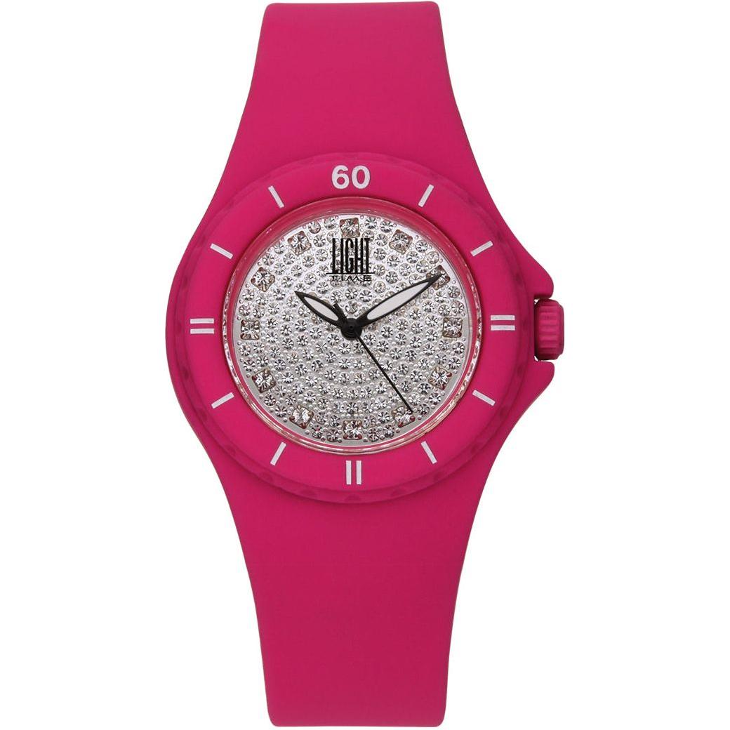 LIGHT TIME Mod. SILICON STRASS WATCHES